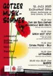 Götzer Musiksommer - Plakat zum Download